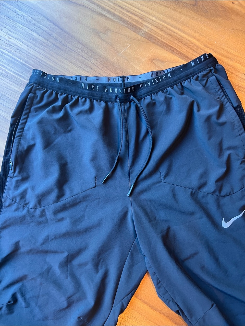 Nike Men’s Black Running Joggers Dri Fit - Lightweight Performance